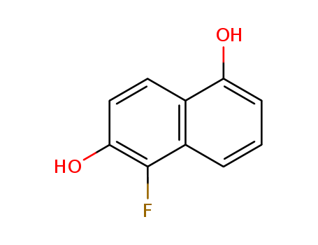 1,6-Naphthalenediol,  5-fluoro-