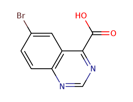 4-Quinazolinecarboxylicacid, 6-bromo-