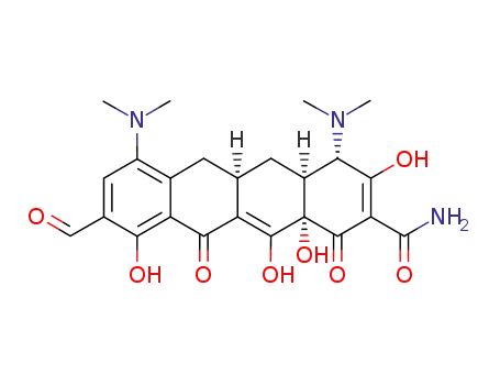 (4S,4aS,5aR,12aS)-9-formyl-4,7-bis(dimethylamino)-3,10,12,12a-tetrahydroxy-1,11-dioxo-1,4,4a,5,5a,6,11,12a-octahydrotetracene-2-carboxamide