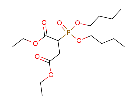 Molecular Structure of 4762-67-8 (diethyl 2-(dibutoxyphosphoryl)butanedioate)