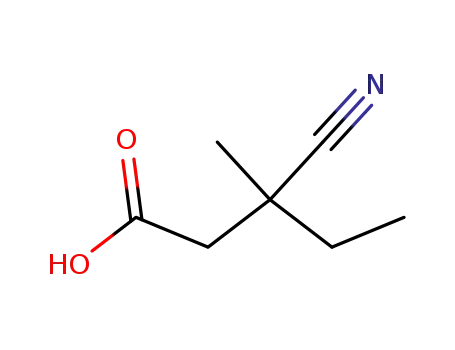 (-)-3-Methyl-3-cyano-valeriansaeure