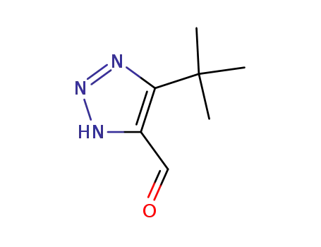 1H-1,2,3-Triazole-4-carboxaldehyde, 5-(1,1-dimethylethyl)- (9CI)