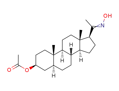 3β-acetoxy-5α-pregnan-20-one oxime