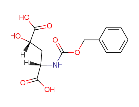 Molecular Structure of 51163-80-5 (N-Benzyloxycarbonyl-γ-hydroxy-L(-)-glutaminsaeure)