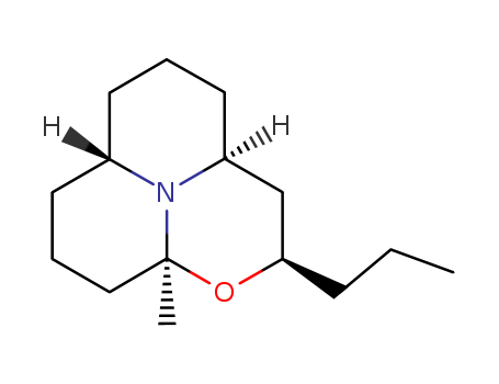2H-[1,3]Oxazino[2,3,4-de]quinolizine,decahydro-9a-methyl-2-propyl-, (2R,3aS,6aS,9aS)-