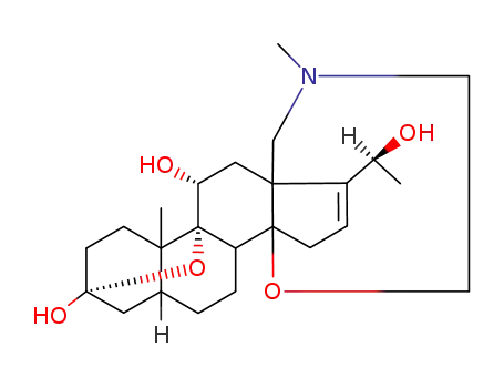 Molecular Structure of 38930-41-5 (7,8-dihydrobatrachotoxin A)