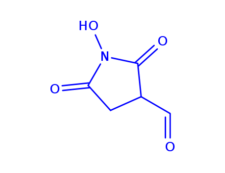 3-PYRROLIDINECARBOXALDEHYDE,1-HYDROXY-2,5-DIOXO-