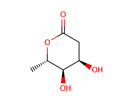 D-lyxo-Hexonic acid, 2,6-dideoxy-, delta-lactone (9CI)