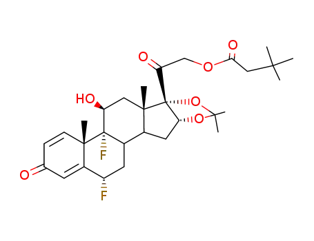 Molecular Structure of 38965-31-0 (Butecort)