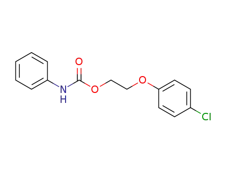 Molecular Structure of 39254-18-7 (2-(4-chlorophenoxy)ethyl phenylcarbamate)