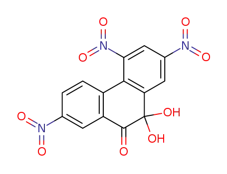 10,10-dihydroxy-2,4,7-trinitro-9,10-dihydrophenanthren-9-one