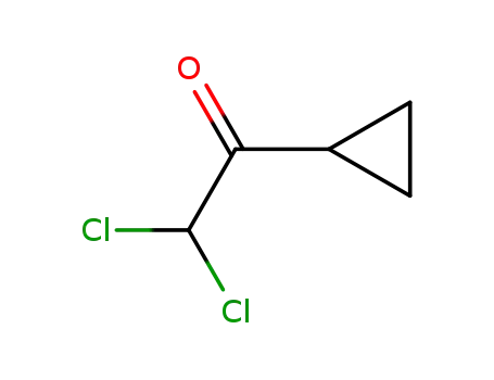Ethanone, 2,2-dichloro-1-cyclopropyl- (9CI)