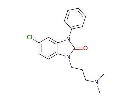 2H-Benzimidazol-2-one,5-chloro-1-[3-(dimethylamino)propyl]-1,3-dihydro-3-phenyl-