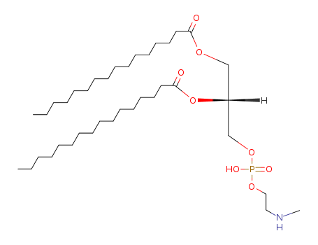 [(2R)-2-hexadecanoyloxy-3-[hydroxy-[2-(methylamino)ethoxy]phosphoryl]oxypropyl] hexadecanoate