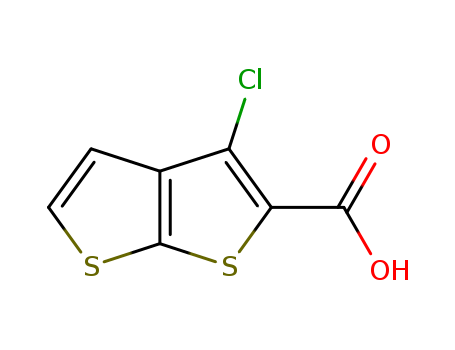 3-Chlorothieno[2,3-b]thiophene-2-carboxylic acid, 97%