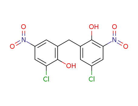 Molecular Structure of 39224-48-1 (Nitroclofene)