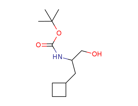tert-butyl 1-cyclobutyl-3-hydroxypropan-2-ylcarbaMate