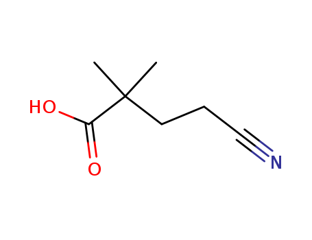 Butanoic acid,4-cyano-2,2-dimethyl- cas  6939-69-1