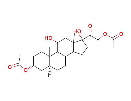 5-ALPHA-PREGNAN-3-ALPHA, 11-베타, 17,21-TETROL-20-ONE 3,21-디아세테이트