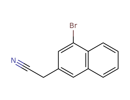 2-Naphthaleneacetonitrile, 4-broMo-