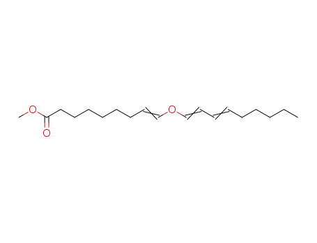 Molecular Structure of 39692-46-1 (9-(1,3-Nonadienyloxy)-8-nonenoic acid methyl ester)