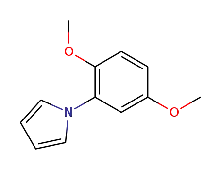 Molecular Structure of 39843-56-6 (1-(2,5-dimethoxyphenyl)-1H-pyrrole)