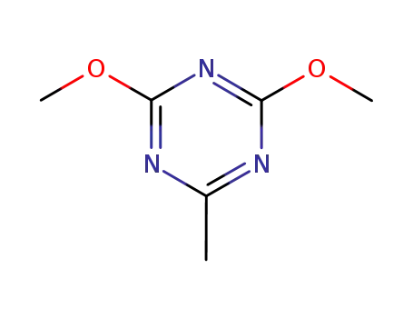 Molecular Structure of 4000-78-6 (2,4-DIMETHOXY-6-METHYL-1,3,5-TRIAZINE)