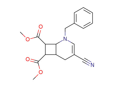 4-시아노-2-(페닐메틸)-2-아자비시클로[4.2.0]옥트-3-엔-7,8-디카르복실산 디메틸 에스테르