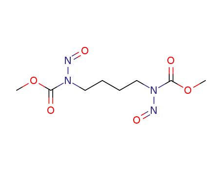 Molecular Structure of 40002-44-6 (dimethyl butane-1,4-diylbis(nitrosocarbamate))