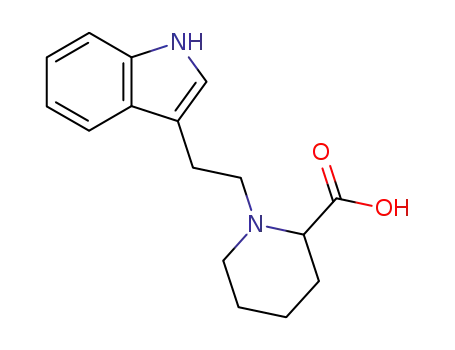 1-<2-(3-indolyl)ethyl>pipecolic acid