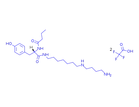 (S)-N-[7-[(4-AMINOBUTYL)AMINO]HEPTYL]-4-HYDROXY-A-[(1-OXOBUTYL)AMINO]BENZENEPROPANAMIDE DIHYDROCHLORIDE