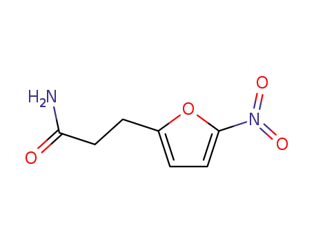 Molecular Structure of 39965-26-9 (5-nitro-2-furylpropionamide)