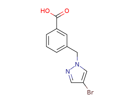3-(4-BROMO-PYRAZOL-1-YLMETHYL)-BENZOIC ACID