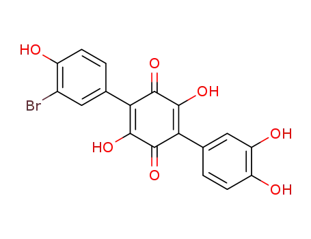 3-(3-Brom-4-hydroxyphenyl)-2,5-dihydroxy-6-(3,4-dihydroxyphenyl)-1,4-benzochinon