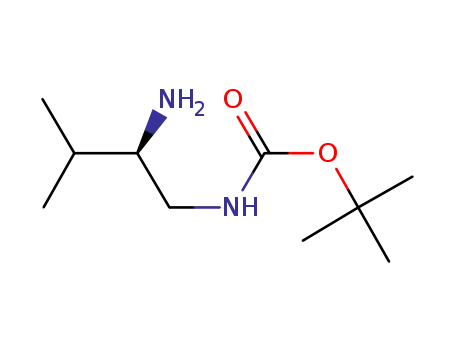 카르밤산, [(2R)-2-아미노-3-메틸부틸]-, 1,1-디메틸에틸 에스테르(9CI)