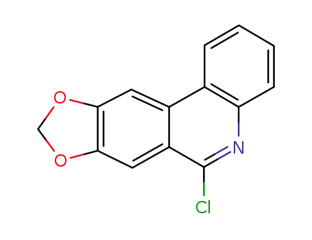 6-chloro<1,3>dioxolo<4,5-j>phenanthridine