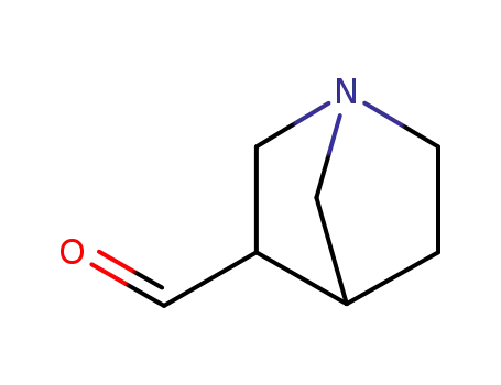 Molecular Structure of 400709-59-3 (1-Azabicyclo[2.2.1]heptane-3-carboxaldehyde(9CI))
