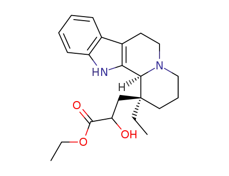 3-((1S,12bS)-1-Ethyl-1,2,3,4,6,7,12,12b-octahydro-indolo[2,3-a]quinolizin-1-yl)-2-hydroxy-propionic acid ethyl ester