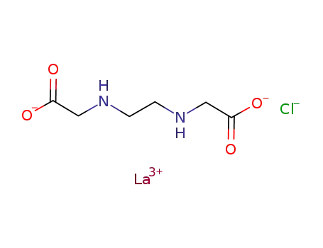 Lanthanum,chloro[[N,N'-1,2-ethanediylbis[glycinato]](2-)-N,N',O,O']-(9CI)