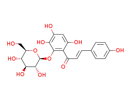 2'-β-D-glucopyranosyloxy-4,3',4',6'-tetrahydroxy-<i>trans</i>-chalcone
