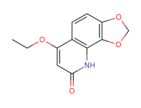 6-ethoxy-9<i>H</i>-[1,3]dioxolo[4,5-<i>h</i>]quinolin-8-one