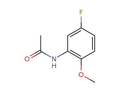 Molecular Structure of 397-34-2 (2-ACETAMIDO-4-FLUOROANISOLE)