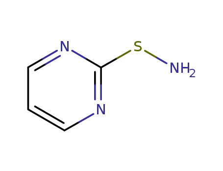 Molecular Structure of 3993-82-6 (2-Pyrimidinesulfenamide (7CI,8CI,9CI))