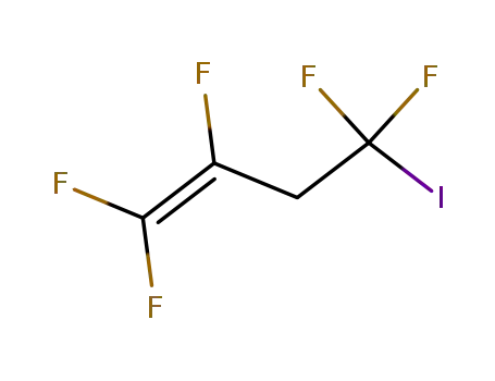 Molecular Structure of 401-65-0 (1-butene, 1,1,2,4,4-pentafluoro-4-iodo-)