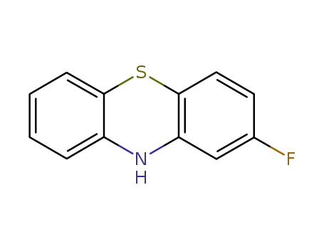 Molecular Structure of 397-58-0 (2-fluoro-10H-Phenothiazine)