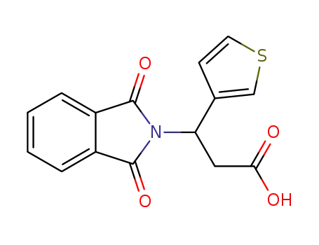 3-(1,3-Dioxo-1,3-dihydro-isoindol-2-yl)-3-thiophen-3-yl-propionic acid