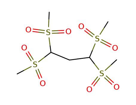 Molecular Structure of 40182-90-9 (1,1,3,3-tetrakis(methylsulfonyl)propane)