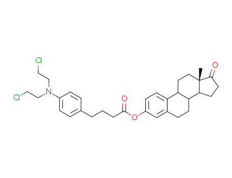 Estra-1,3,5(10)-trien-17-one,3-[4-[4-[bis(2-chloroethyl)amino]phenyl]-1-oxobutoxy]- (9CI) cas  40068-25-5