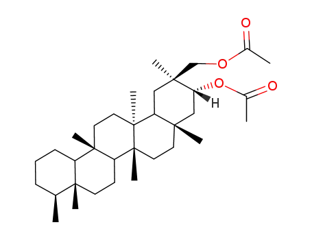 D:A-friedooleanan-21α,30-diol, diacetate