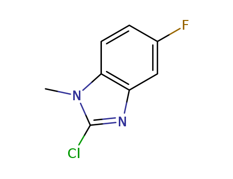 1H-Benzimidazole,2-chloro-5-fluoro-1-methyl-(9CI)